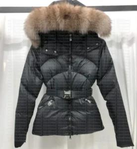 black fur hood coats