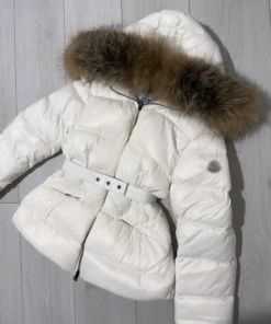 white coat fur hood scannable