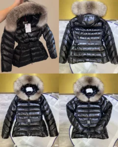 black fur hood coats
