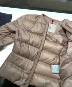 cream gold zipper jacket