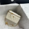 White Large Vanity Bags