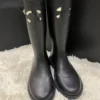black boots